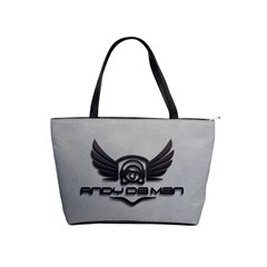 Andy Da Man 3d Grey Shoulder Handbags by Acid909