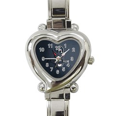 Andy Da Man 3d Dark Heart Italian Charm Watch by Acid909