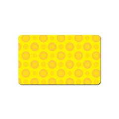 Cheese Background Magnet (name Card) by berwies