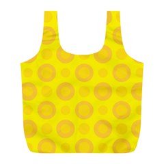 Cheese Background Full Print Recycle Bags (l) 