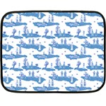 Tear in the Space-Time Continuum Fleece Blanket (Mini) 35 x27  Blanket