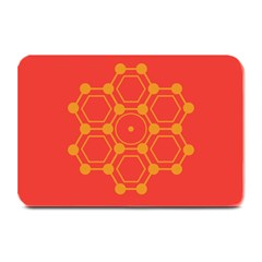 Pentagon Cells Chemistry Yellow Plate Mats