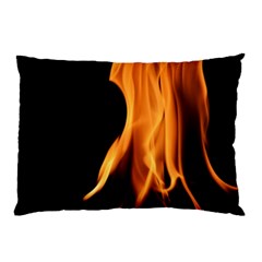 Fire Flame Pillar Of Fire Heat Pillow Case by Nexatart