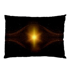 Background Christmas Star Advent Pillow Case (two Sides) by Nexatart