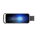 Network Cobweb Networking Bill Portable USB Flash (Two Sides) Back