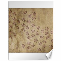 Parchment Paper Old Leaves Leaf Canvas 36  X 48  