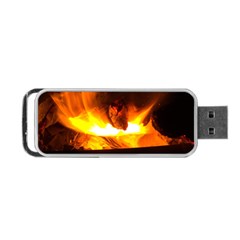 Fire Rays Mystical Burn Atmosphere Portable Usb Flash (one Side)