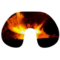 Fire Rays Mystical Burn Atmosphere Travel Neck Pillows by Nexatart