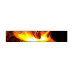 Fire Rays Mystical Burn Atmosphere Flano Scarf (mini) by Nexatart