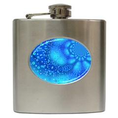 Bokeh Background Light Reflections Hip Flask (6 Oz) by Nexatart