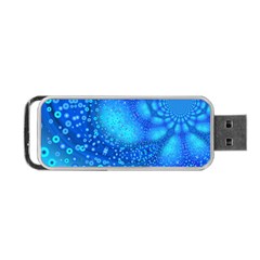 Bokeh Background Light Reflections Portable Usb Flash (one Side) by Nexatart