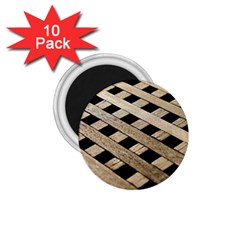 Texture Wood Flooring Brown Macro 1 75  Magnets (10 Pack)  by Nexatart