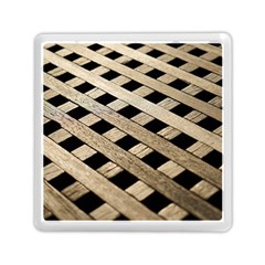Texture Wood Flooring Brown Macro Memory Card Reader (square)  by Nexatart