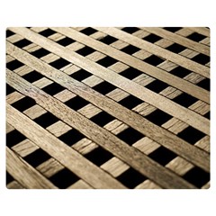 Texture Wood Flooring Brown Macro Double Sided Flano Blanket (medium)  by Nexatart