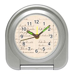 German French Lecture Writing Travel Alarm Clocks by Nexatart