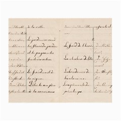 German French Lecture Writing Small Glasses Cloth by Nexatart