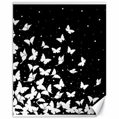 Butterfly Pattern Canvas 11  X 14  