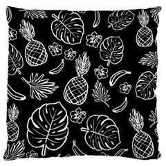 Tropical Pattern Large Cushion Case (two Sides) by Valentinaart