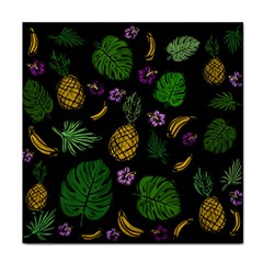 Tropical Pattern Face Towel by Valentinaart