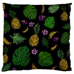 Tropical Pattern Large Cushion Case (two Sides) by Valentinaart