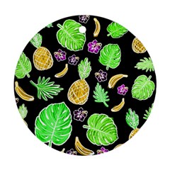 Tropical Pattern Round Ornament (two Sides) by Valentinaart