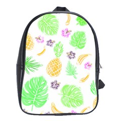 Tropical Pattern School Bags (xl)  by Valentinaart