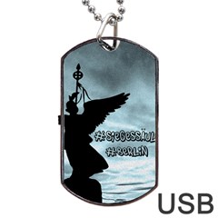 Berlin Dog Tag Usb Flash (two Sides) by Valentinaart