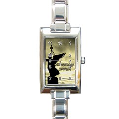 Berlin Rectangle Italian Charm Watch