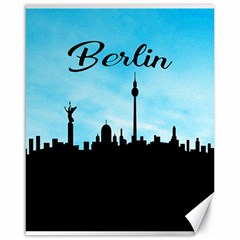 Berlin Canvas 16  X 20   by Valentinaart