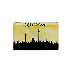 Berlin Cosmetic Bag (small)  by Valentinaart