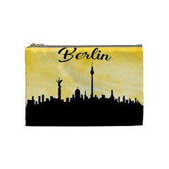 Berlin Cosmetic Bag (medium)  by Valentinaart