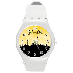 Berlin Round Plastic Sport Watch (m) by Valentinaart