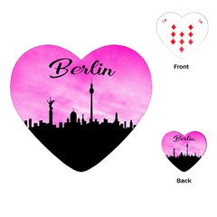 Berlin Playing Cards (heart)  by Valentinaart