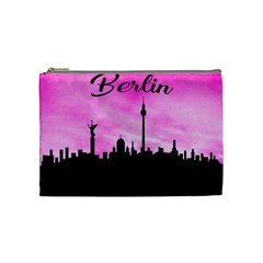 Berlin Cosmetic Bag (medium)  by Valentinaart