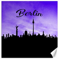 Berlin Canvas 16  X 16   by Valentinaart