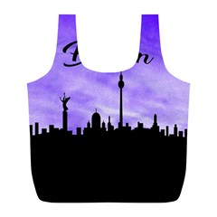 Berlin Full Print Recycle Bags (l)  by Valentinaart