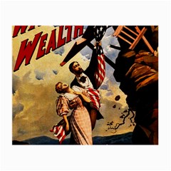 The War Of Wealth Small Glasses Cloth (2-side)