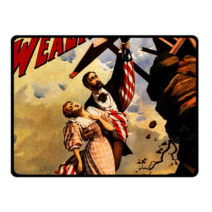 The war of Wealth Fleece Blanket (Small)