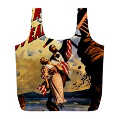 The War Of Wealth Full Print Recycle Bags (l)  by Valentinaart