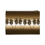 Tropical sunset Cosmetic Bag (Large)  Back