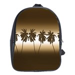 Tropical sunset School Bags (XL)  Front