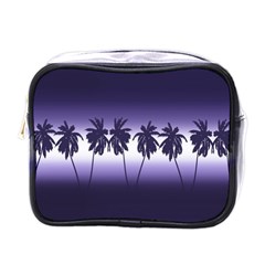 Tropical Sunset Mini Toiletries Bags by Valentinaart