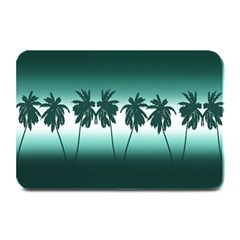 Tropical Sunset Plate Mats by Valentinaart