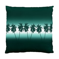 Tropical Sunset Standard Cushion Case (two Sides) by Valentinaart