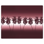 Tropical sunset Double Sided Flano Blanket (Medium)  60 x50  Blanket Front