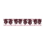 Tropical sunset Flano Scarf (Mini) Front