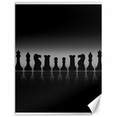 Chess Pieces Canvas 18  X 24   by Valentinaart