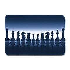 Chess Pieces Plate Mats by Valentinaart
