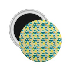 Colorful Triangle Pattern 2 25  Magnets by berwies