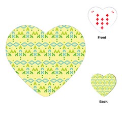 Simple Tribal Pattern Playing Cards (heart)  by berwies
